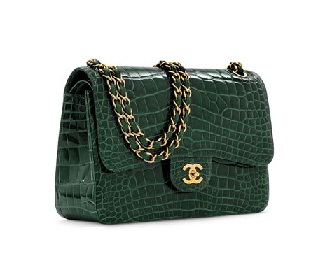 green chanel handbag|emerald green chanel bag.